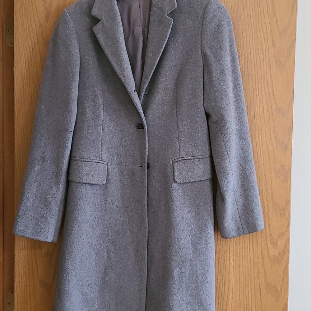 Vintage Italian wool dress coat